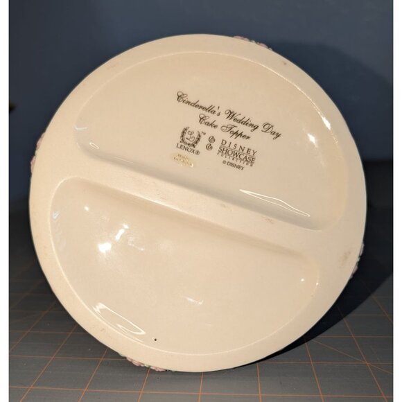 Lenox Disney Showcase Collection Cinderella Wedding Day Cake Topper Porcelain - Picture 13 of 16